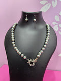 BEAUTIFUL  SHELL PEARL SET