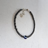 Mystic Protection: Evil Eye and Black Crystal Beads Anklets